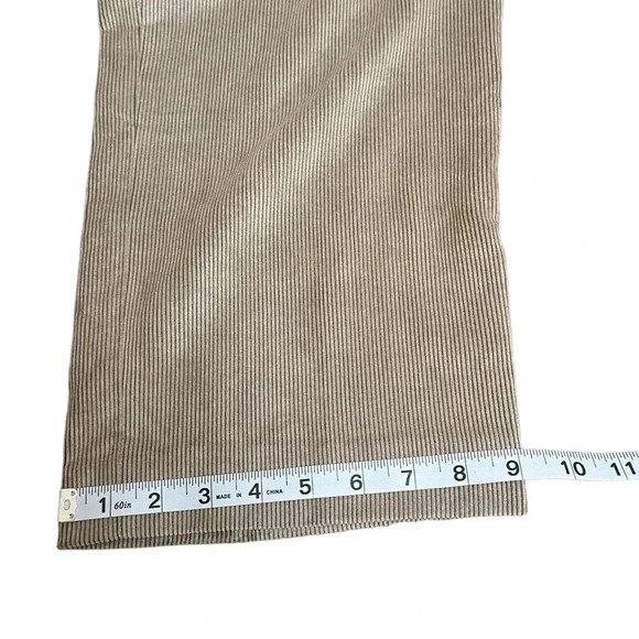 Perry Ellis Portfolio Easy Care Flat Front Corduroy Dress Pants Men’s 36”Wx32”L - Picture 13 of 15